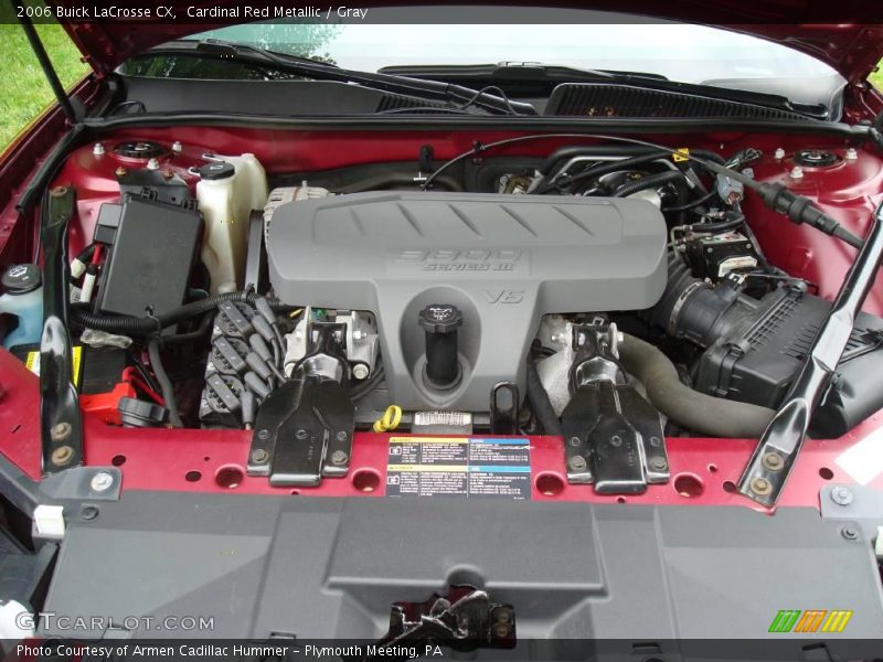 Cardinal Red Metallic / Gray 2006 Buick LaCrosse CX