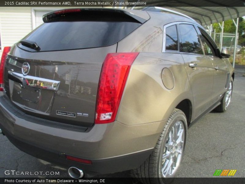 Terra Mocha Metallic / Shale/Brownstone 2015 Cadillac SRX Performance AWD
