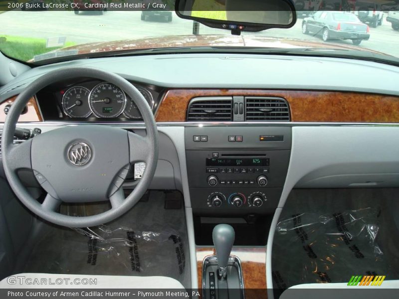 Cardinal Red Metallic / Gray 2006 Buick LaCrosse CX