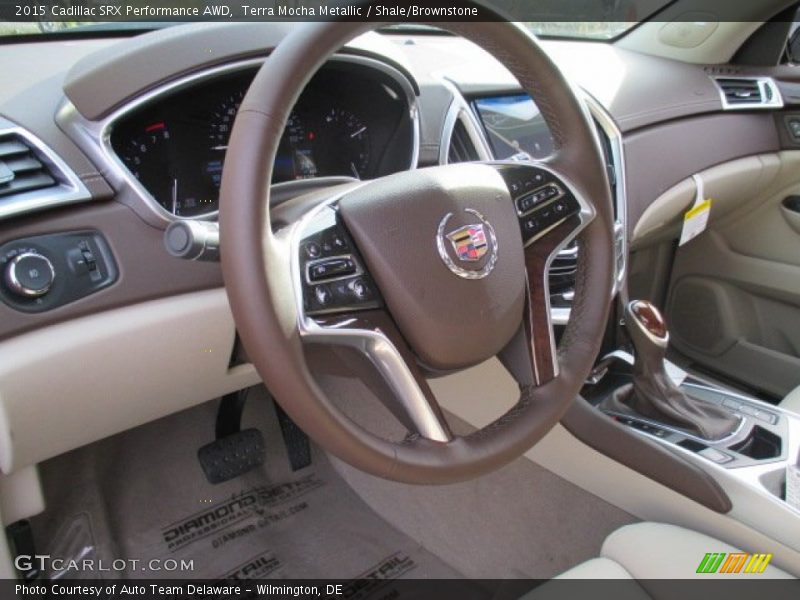 Terra Mocha Metallic / Shale/Brownstone 2015 Cadillac SRX Performance AWD