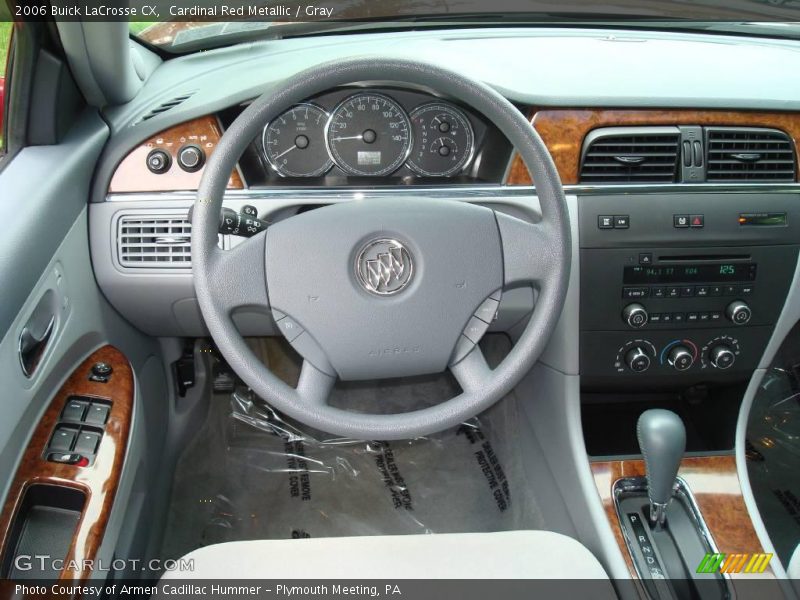 Cardinal Red Metallic / Gray 2006 Buick LaCrosse CX
