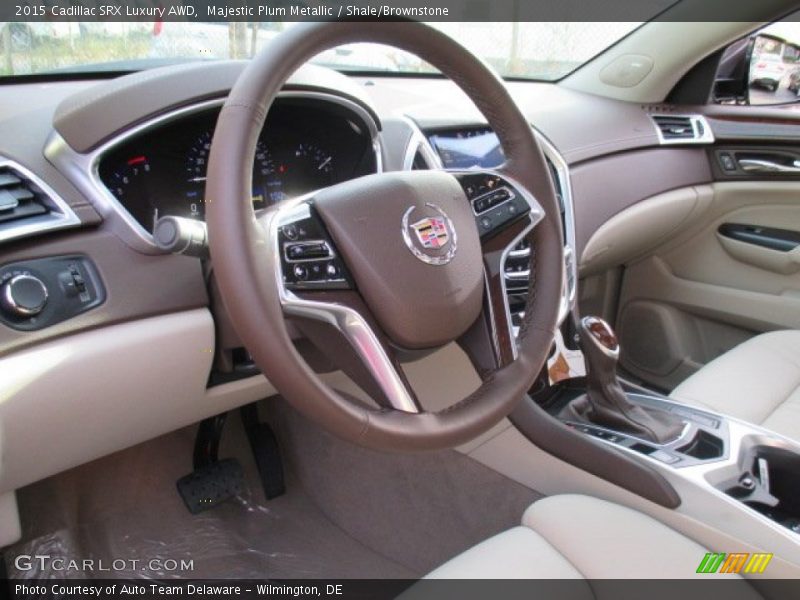 Majestic Plum Metallic / Shale/Brownstone 2015 Cadillac SRX Luxury AWD