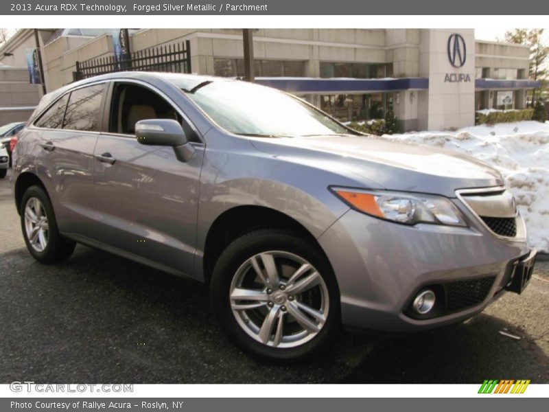 Forged Silver Metallic / Parchment 2013 Acura RDX Technology