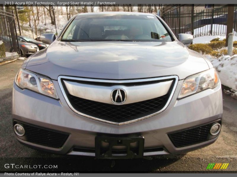 Forged Silver Metallic / Parchment 2013 Acura RDX Technology