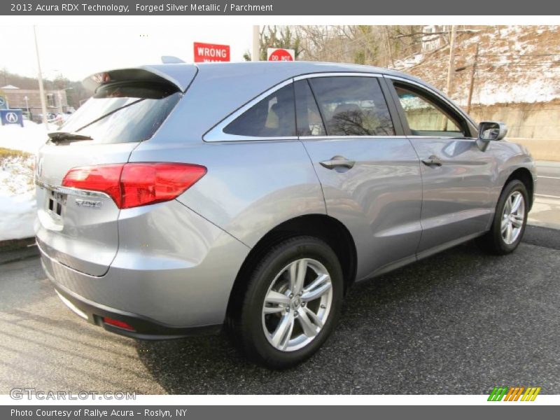 Forged Silver Metallic / Parchment 2013 Acura RDX Technology