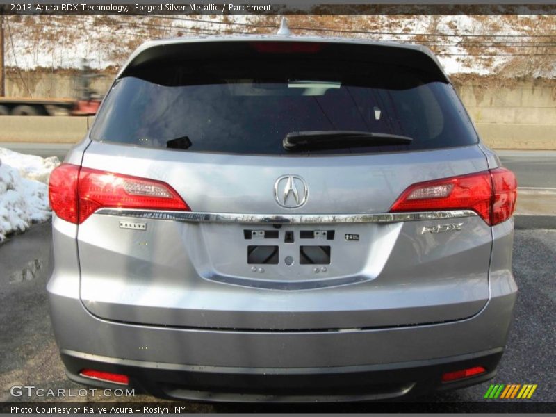 Forged Silver Metallic / Parchment 2013 Acura RDX Technology