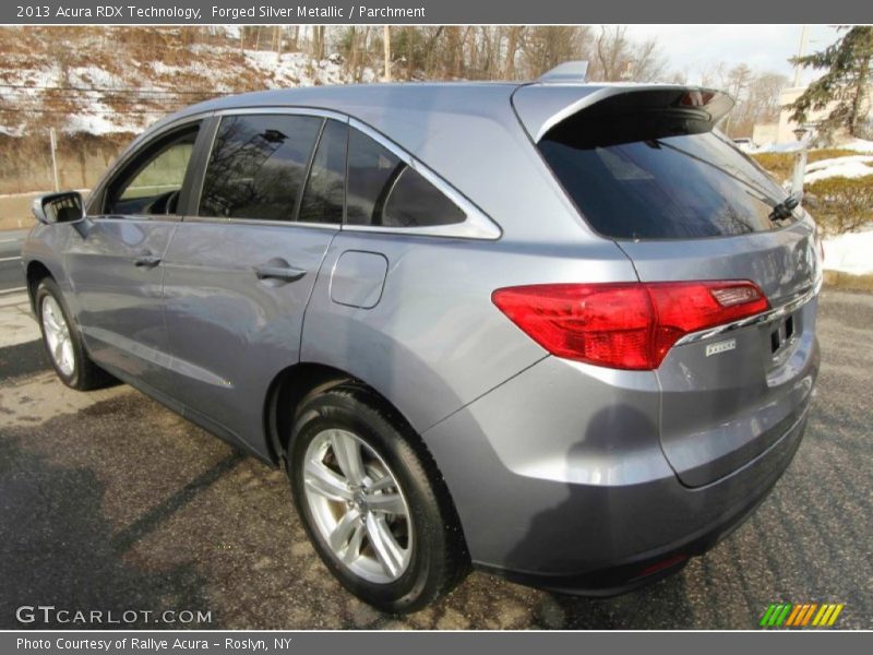 Forged Silver Metallic / Parchment 2013 Acura RDX Technology