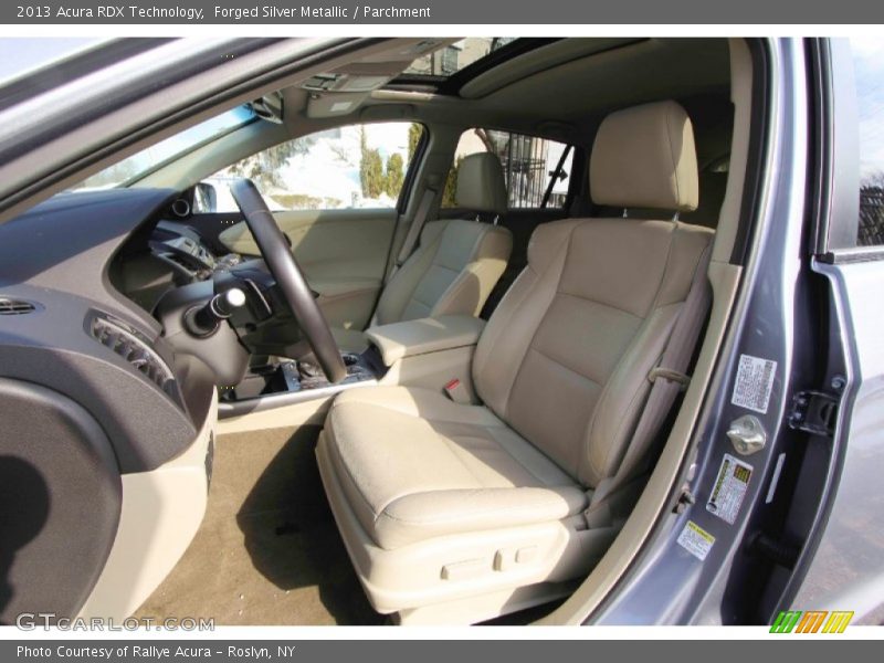 Forged Silver Metallic / Parchment 2013 Acura RDX Technology