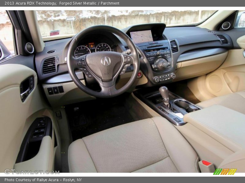 Forged Silver Metallic / Parchment 2013 Acura RDX Technology