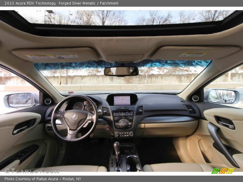 Forged Silver Metallic / Parchment 2013 Acura RDX Technology