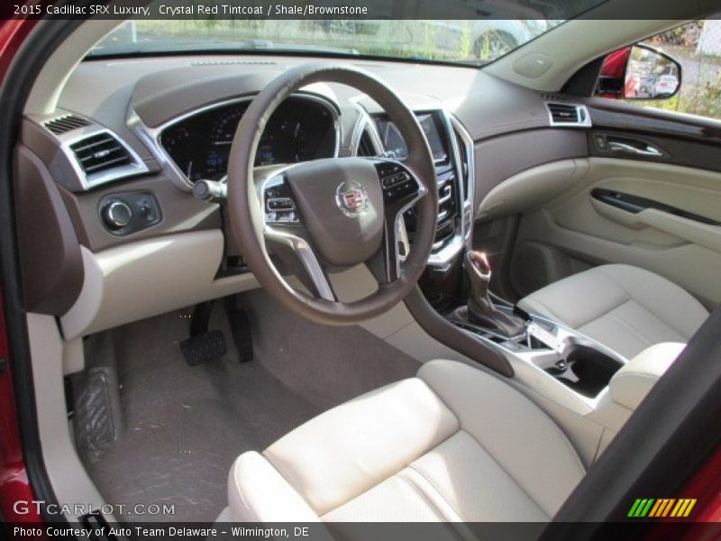 Crystal Red Tintcoat / Shale/Brownstone 2015 Cadillac SRX Luxury