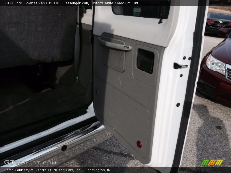 Oxford White / Medium Flint 2014 Ford E-Series Van E350 XLT Passenger Van