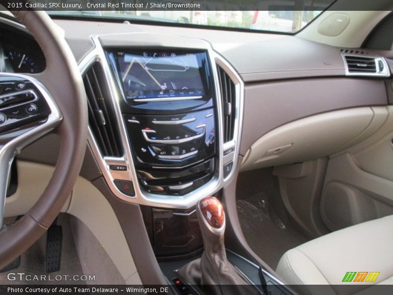 Crystal Red Tintcoat / Shale/Brownstone 2015 Cadillac SRX Luxury