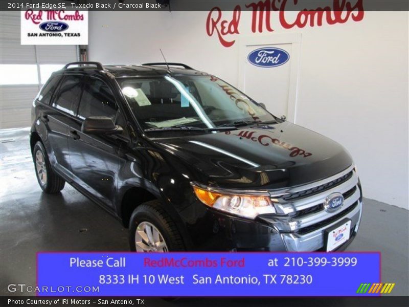 Tuxedo Black / Charcoal Black 2014 Ford Edge SE