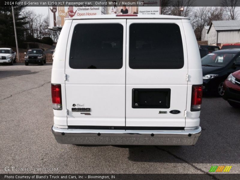 Oxford White / Medium Flint 2014 Ford E-Series Van E350 XLT Passenger Van