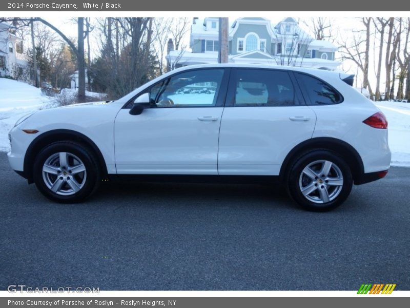 White / Black 2014 Porsche Cayenne