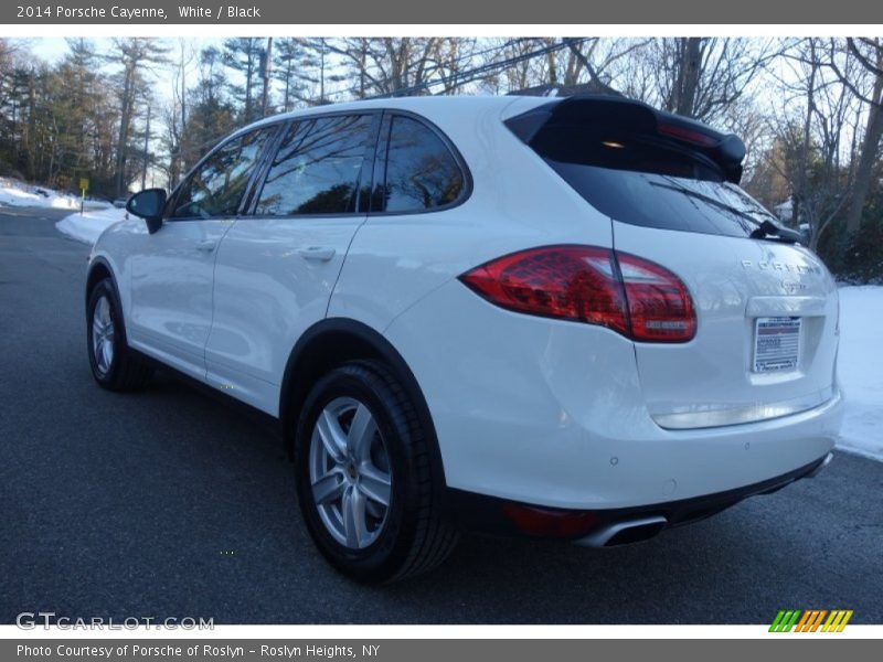 White / Black 2014 Porsche Cayenne