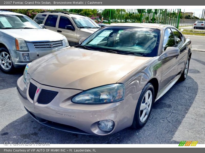 Bronzestone Metallic / Cashmere 2007 Pontiac Grand Prix Sedan