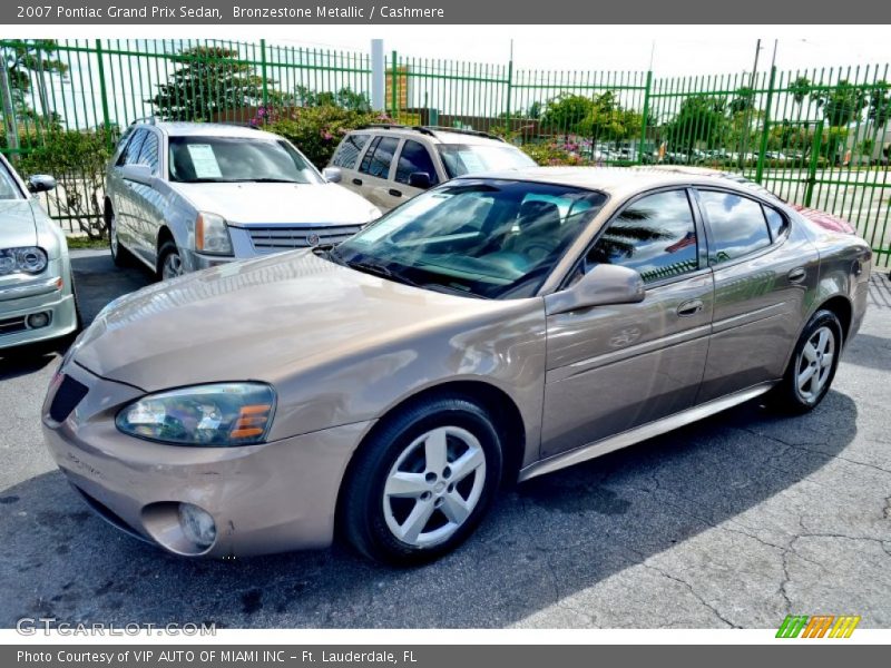 Bronzestone Metallic / Cashmere 2007 Pontiac Grand Prix Sedan