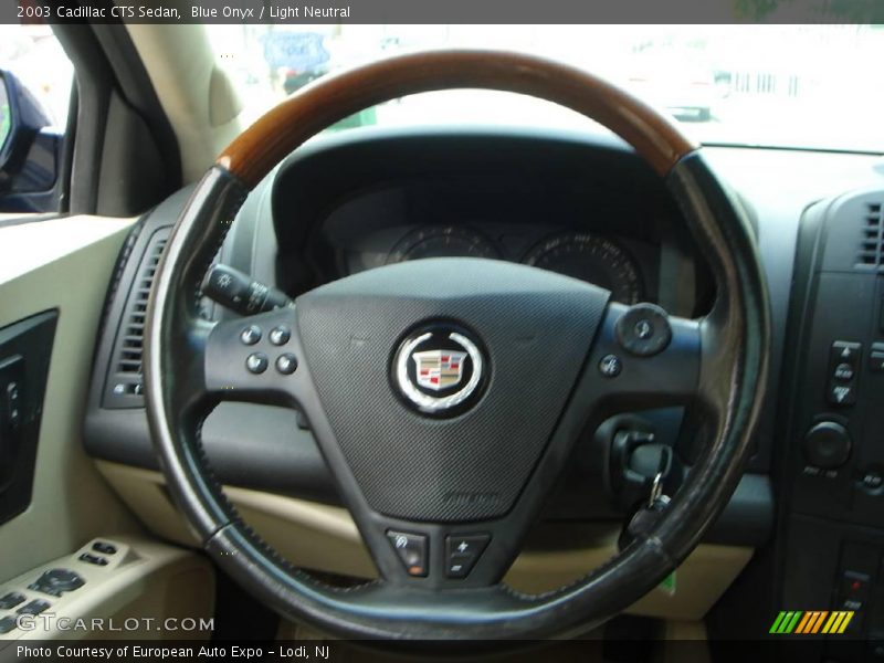 Blue Onyx / Light Neutral 2003 Cadillac CTS Sedan