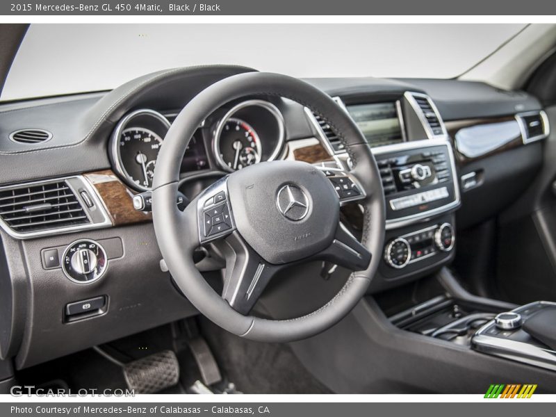 Black / Black 2015 Mercedes-Benz GL 450 4Matic