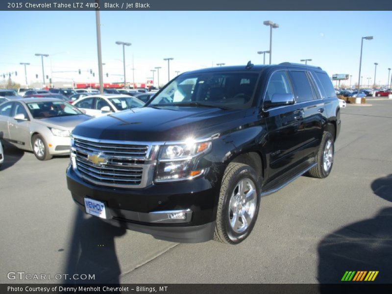 Black / Jet Black 2015 Chevrolet Tahoe LTZ 4WD