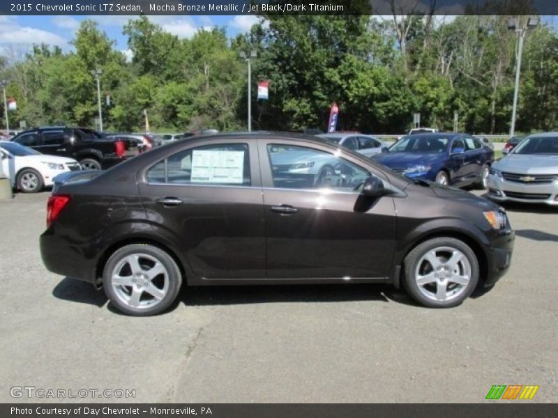  2015 Sonic LTZ Sedan Mocha Bronze Metallic