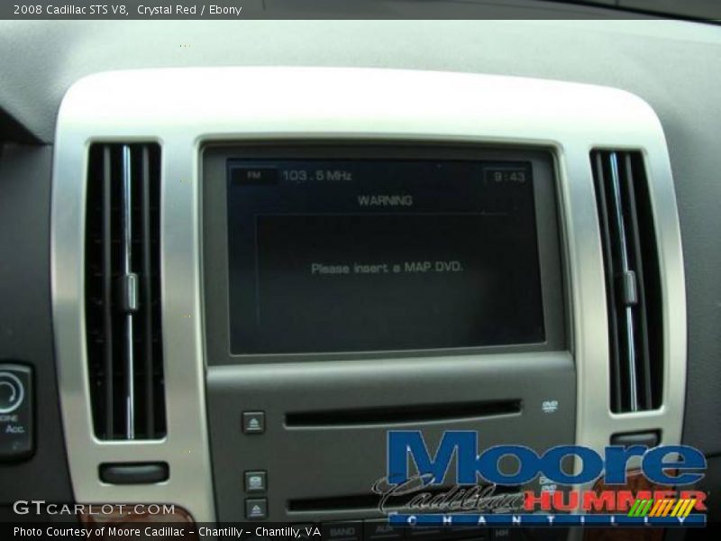 Crystal Red / Ebony 2008 Cadillac STS V8