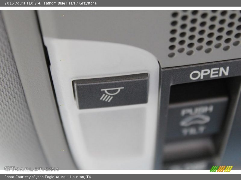 Fathom Blue Pearl / Graystone 2015 Acura TLX 2.4