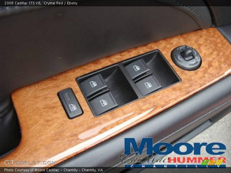 Crystal Red / Ebony 2008 Cadillac STS V8