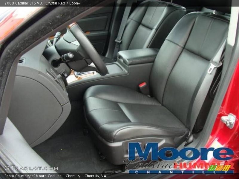 Crystal Red / Ebony 2008 Cadillac STS V8