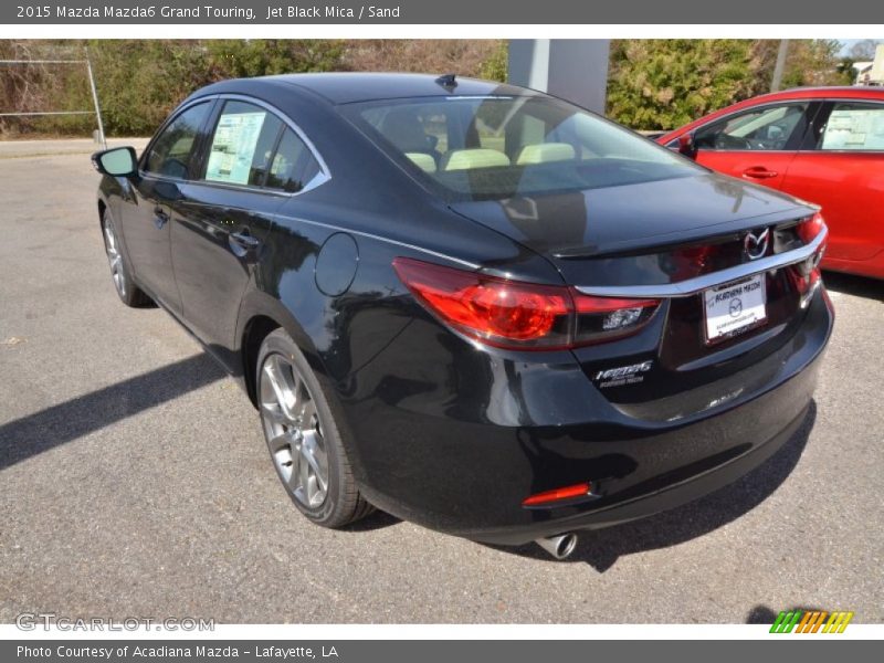 Jet Black Mica / Sand 2015 Mazda Mazda6 Grand Touring