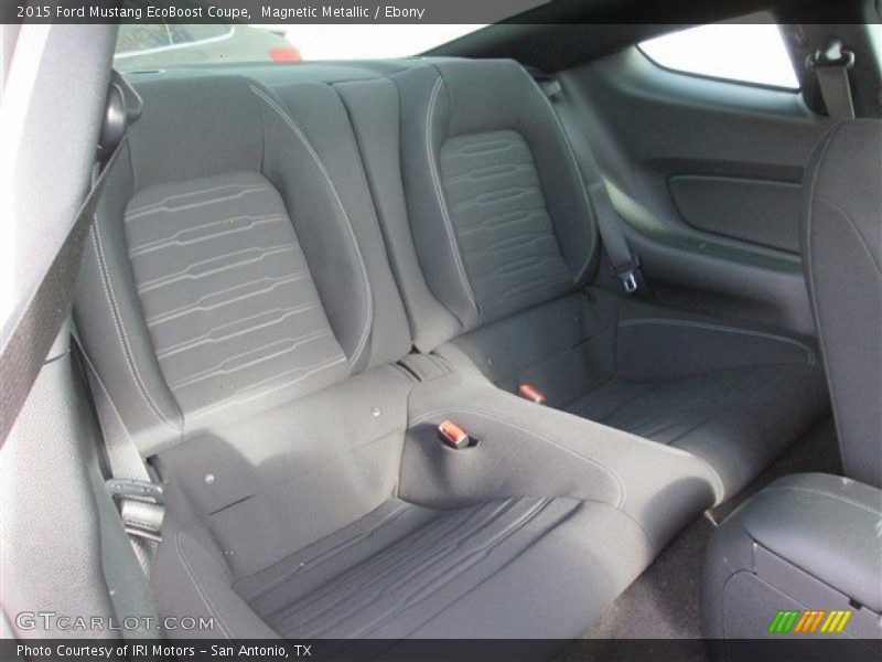 Magnetic Metallic / Ebony 2015 Ford Mustang EcoBoost Coupe