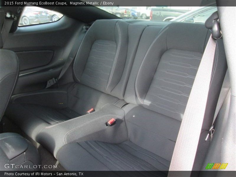Magnetic Metallic / Ebony 2015 Ford Mustang EcoBoost Coupe