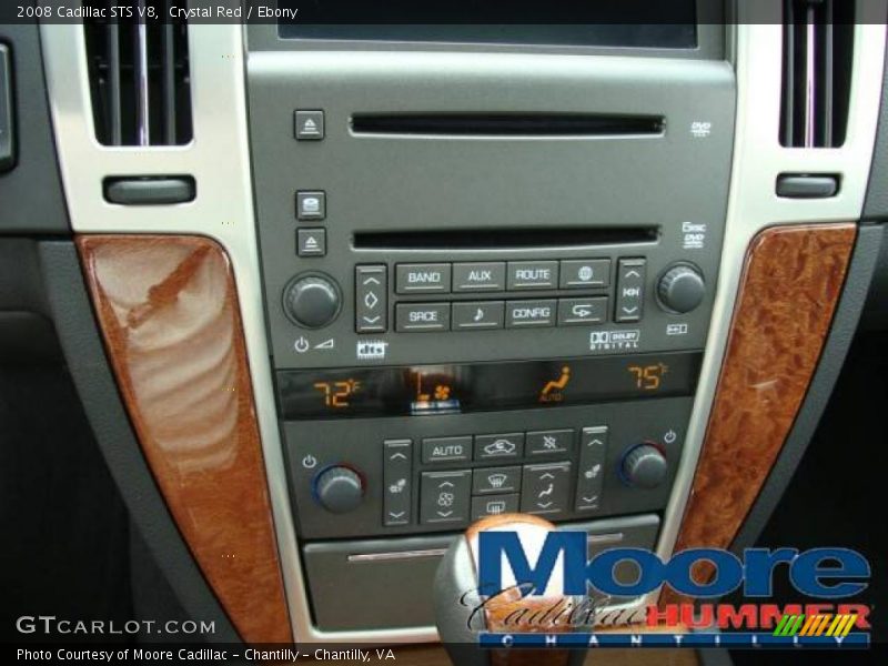 Crystal Red / Ebony 2008 Cadillac STS V8