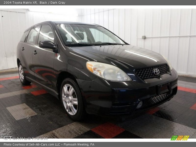 Black / Dark Gray 2004 Toyota Matrix XR