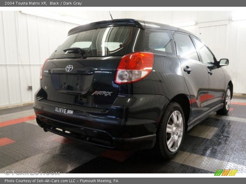 Black / Dark Gray 2004 Toyota Matrix XR