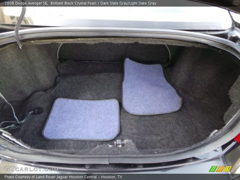 Brilliant Black Crystal Pearl / Dark Slate Gray/Light Slate Gray 2008 Dodge Avenger SE