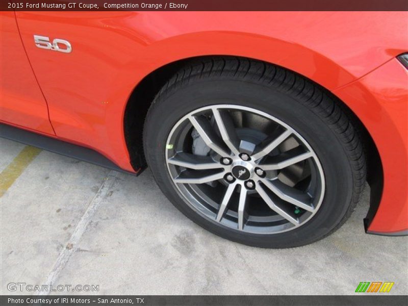 Competition Orange / Ebony 2015 Ford Mustang GT Coupe