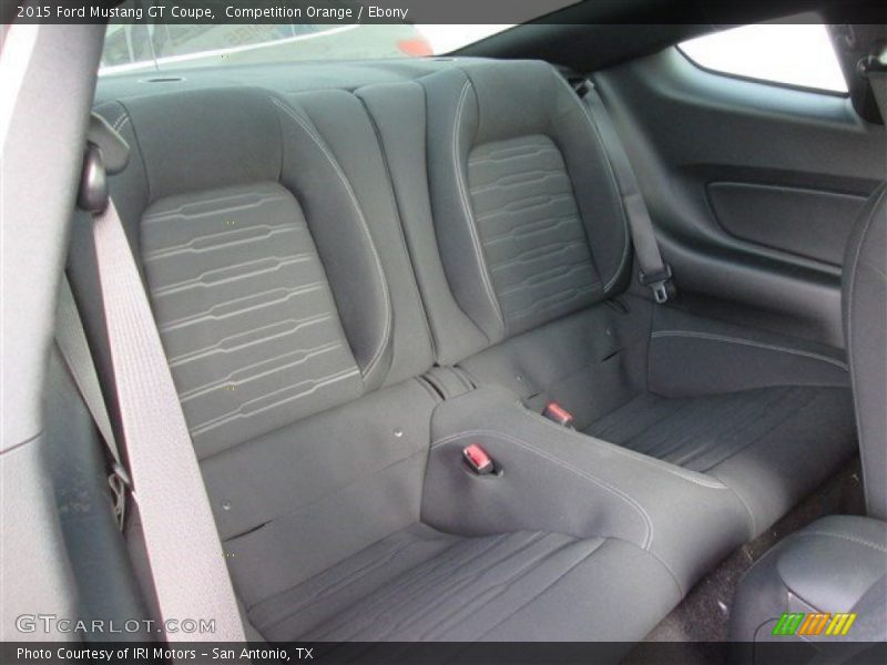 Competition Orange / Ebony 2015 Ford Mustang GT Coupe