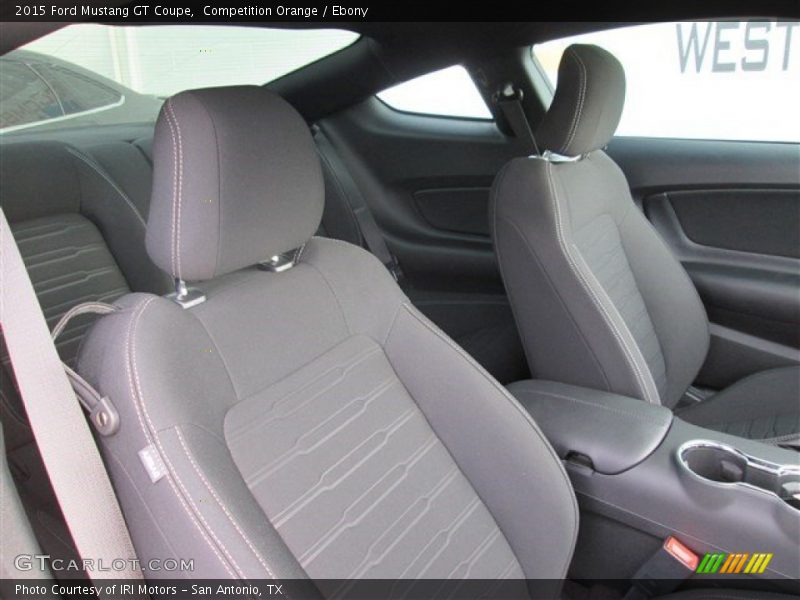 Competition Orange / Ebony 2015 Ford Mustang GT Coupe
