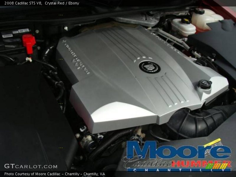 Crystal Red / Ebony 2008 Cadillac STS V8
