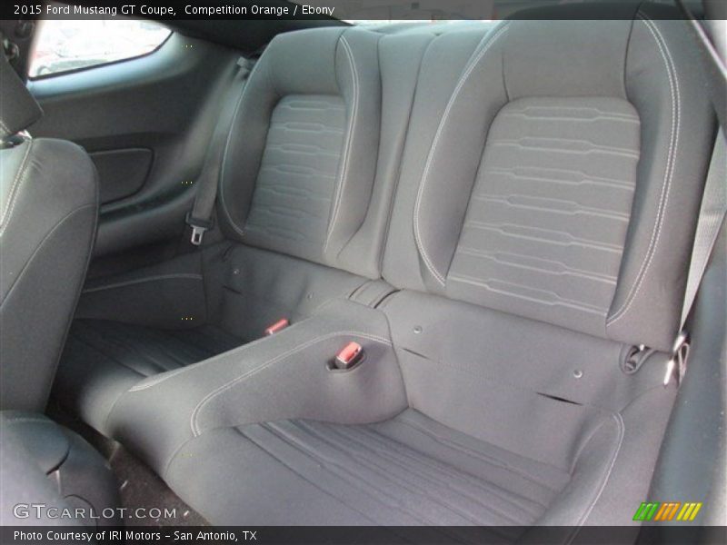Competition Orange / Ebony 2015 Ford Mustang GT Coupe