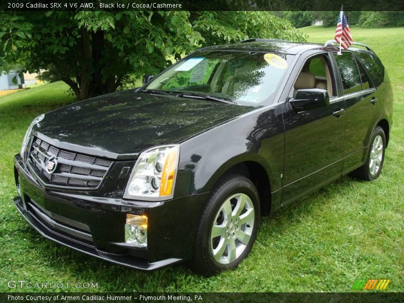 Black Ice / Cocoa/Cashmere 2009 Cadillac SRX 4 V6 AWD