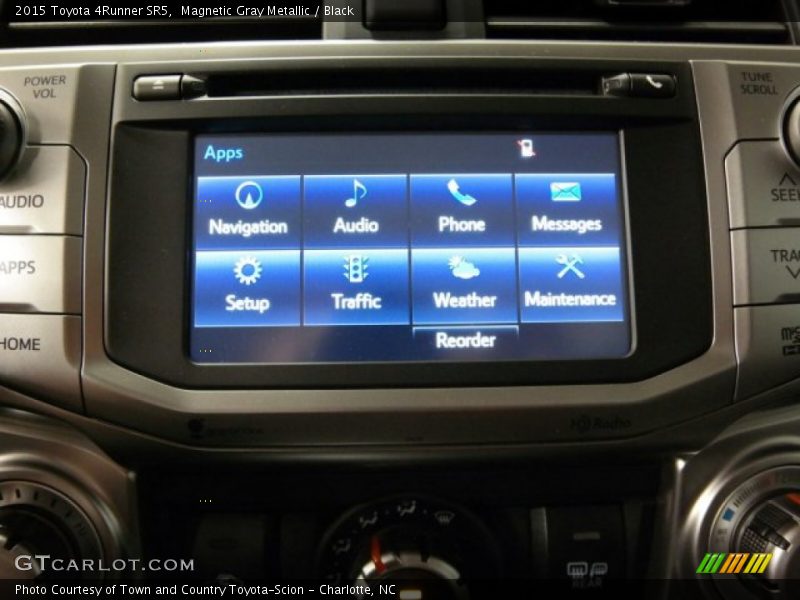 Magnetic Gray Metallic / Black 2015 Toyota 4Runner SR5
