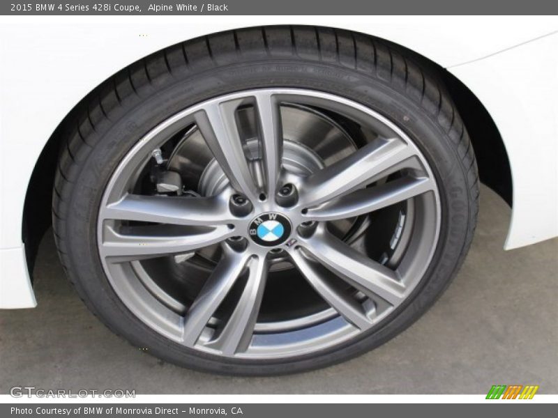 Alpine White / Black 2015 BMW 4 Series 428i Coupe