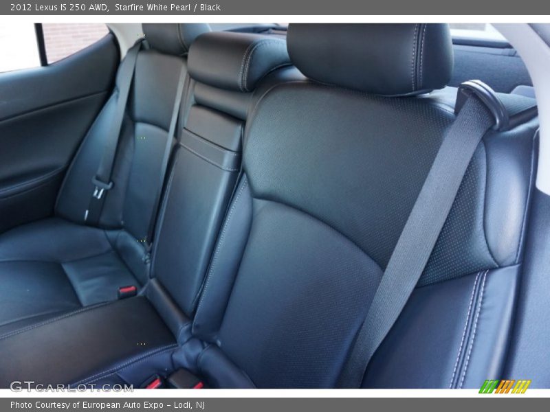 Starfire White Pearl / Black 2012 Lexus IS 250 AWD