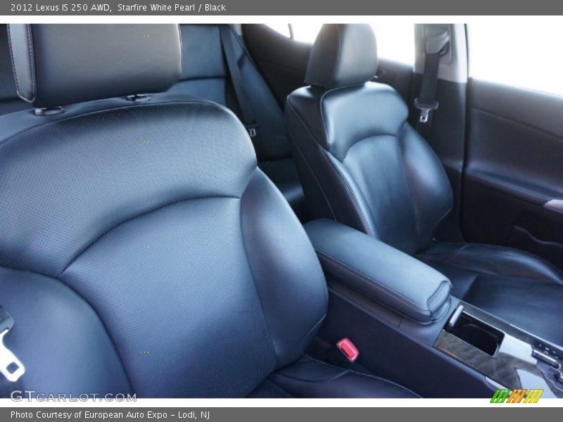 Starfire White Pearl / Black 2012 Lexus IS 250 AWD