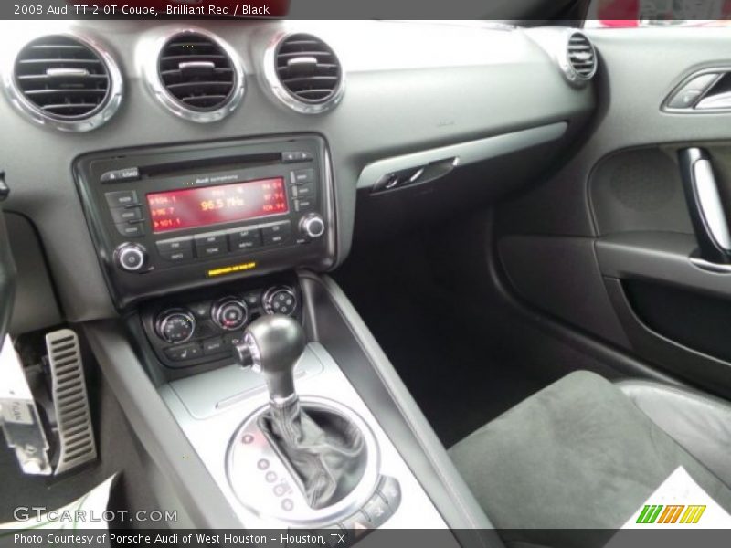Brilliant Red / Black 2008 Audi TT 2.0T Coupe