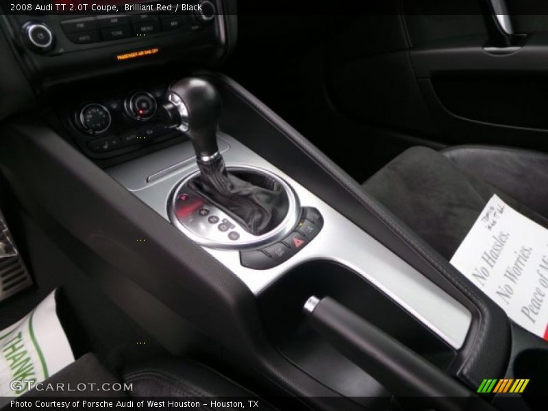 Brilliant Red / Black 2008 Audi TT 2.0T Coupe